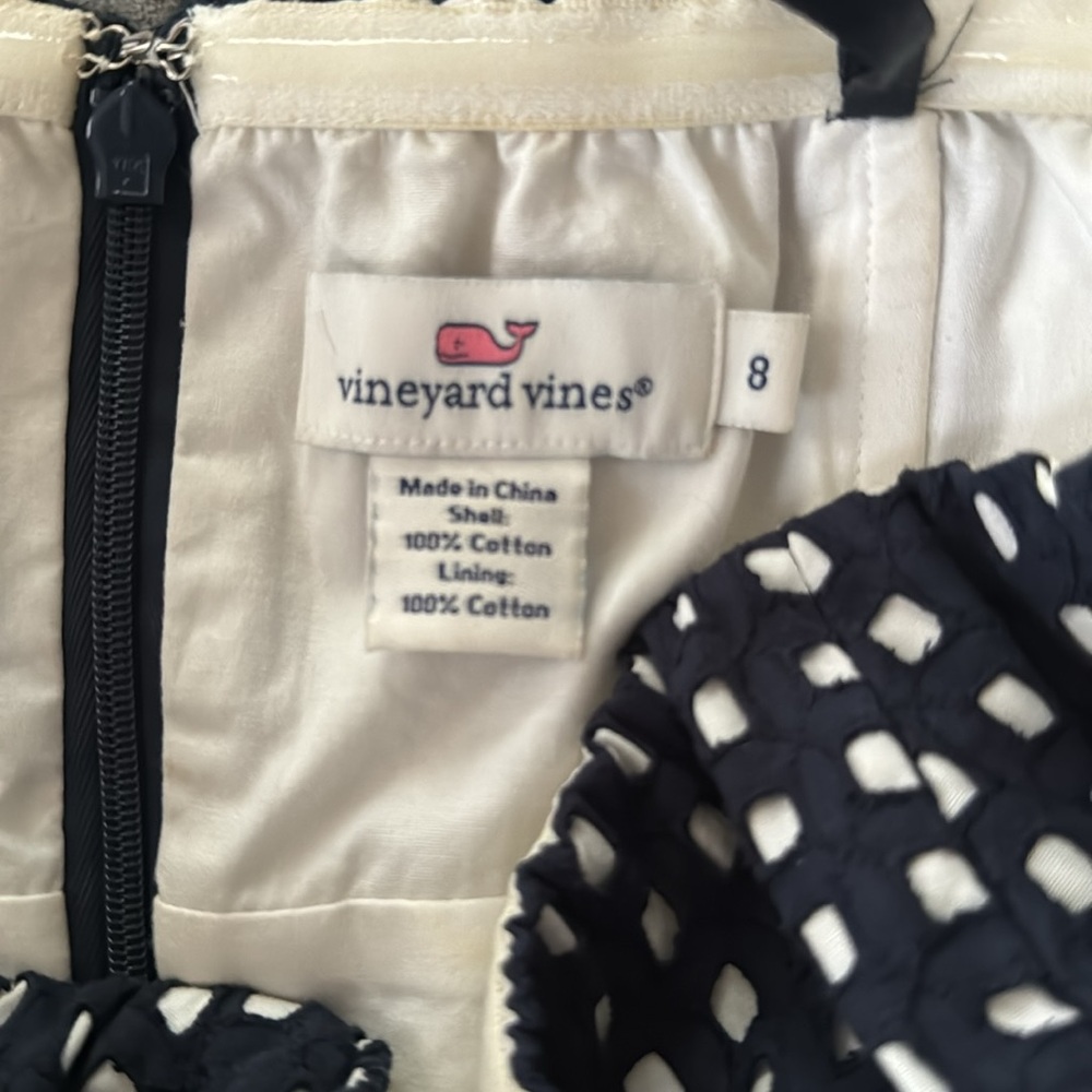 Vineyard Vines size 8 strapless dress - Picture 4 of 4